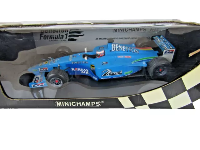 1/18 Benetton Playlife B200 1st Benetton Testfahrt Jerez 2000 Jenson Knopf