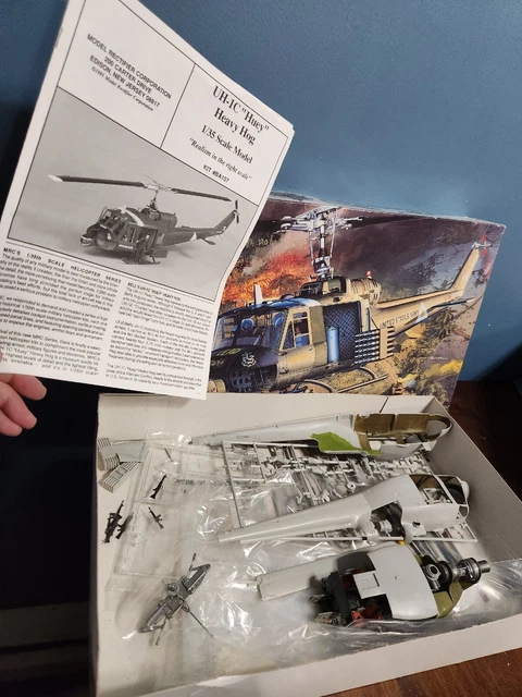 MRC UH-1C Huey Heavy Hog BA107 1/35 Model Kit