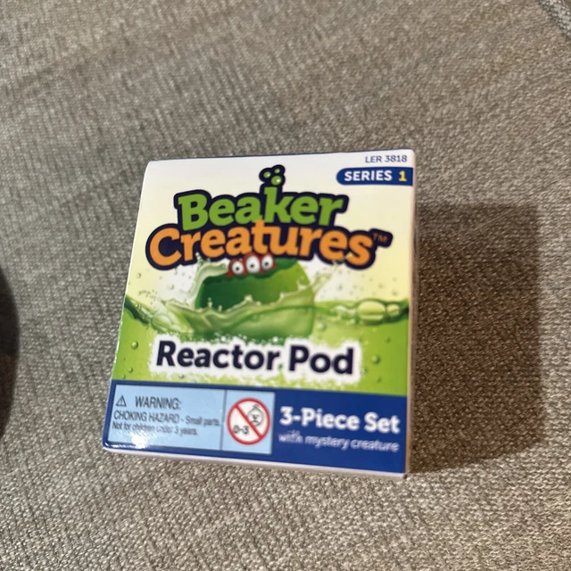LEARNING RESOURCES BEAKER Creatures Series 1 Reactor Pod Ages 5+ Free