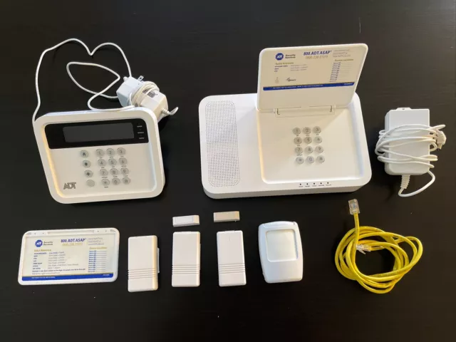 ADT Honeywell Keypad K5250-8 & Tssc Wireless Base + (3) Sensors & Motion Sensor