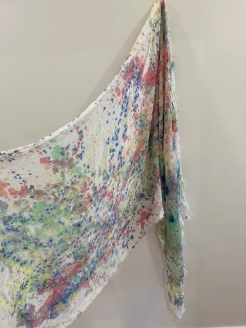 Colourful Watercolour Scarf