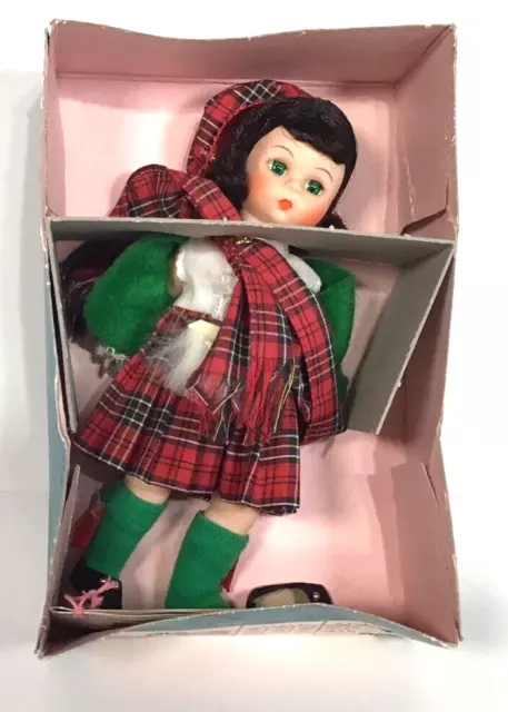 Madame Alexander Doll Scotland 596  8" In Box With Tags