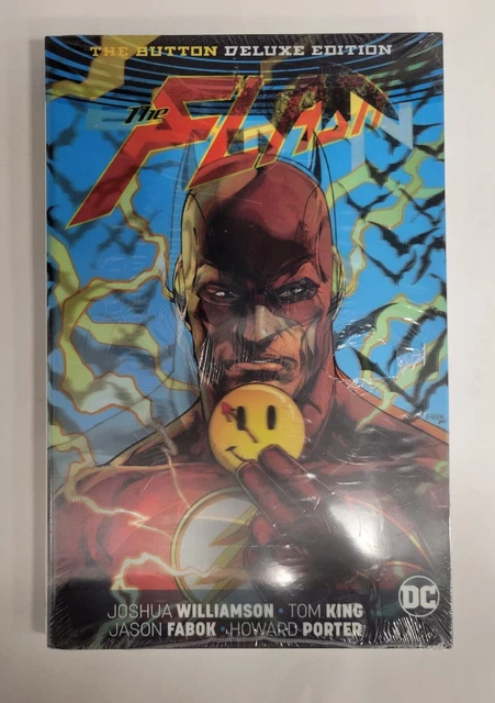 Batman / The Flash - THE BUTTON DELUXE EDITION - SEALED NEW - HC Graphic Novel
