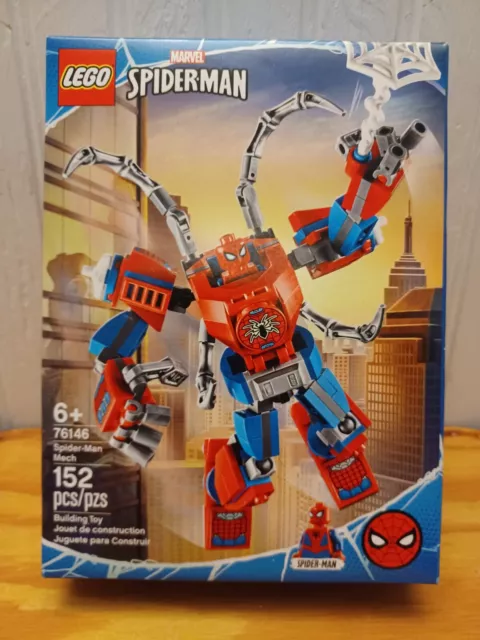 LEGO Super Heroes Spider-Man 76146 Spider-Man Mech NIB Sealed