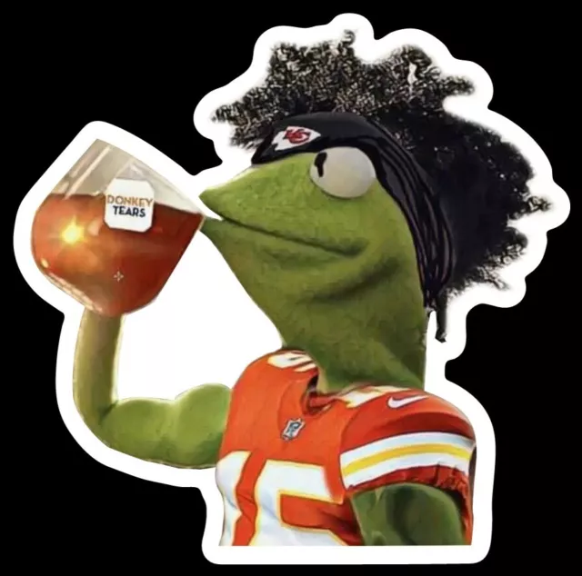 🔥Pat Mahomes Kansas City Chiefs MAGNET NFL Kermit Frog Football Patrick KC AFC