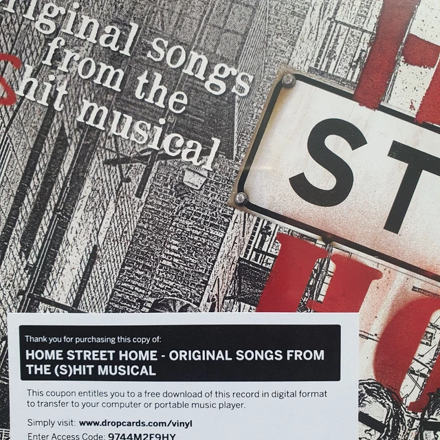 NOFX vinyle Home Street Home rare 12' LP feat Alkaline trio lagwagon + poster 4
