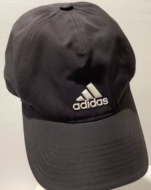 Adidas Cap Hat Black OSFM Active Lightweight Golf Adjustable Strap Unisex