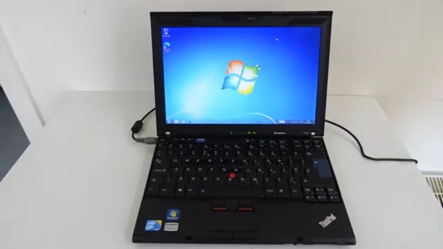 Lenovo ThinkPad X201, intel Core CPU i5, 4GB RAM, 160GB HDD, Win 7 Pro, WiFi