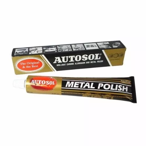 3 PK Autosol Metal Polish 75 ml for Chrome Copper Brass #1000 FAST USA  SHIPPING
