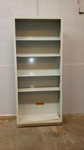 13x36x84 Tall Metal Lab Cabinet Storage Shelves