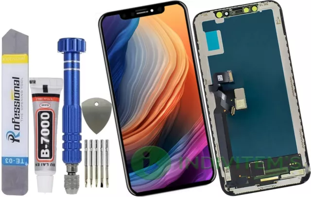 Écran Pour iPhone X Full Incell Display LCD Complet + Outils + Colle