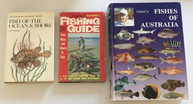 GRANT'S FISHES OF Australia Fish of Ocean and Shore Gregory's Fishing Guide  1965 $59.00 - PicClick AU