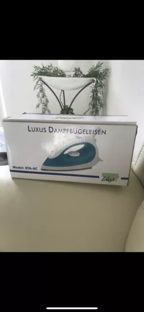 IDEA Luxus Dampfbügeleisen ETA-8C Bügeleisen 1000 Watt NEU