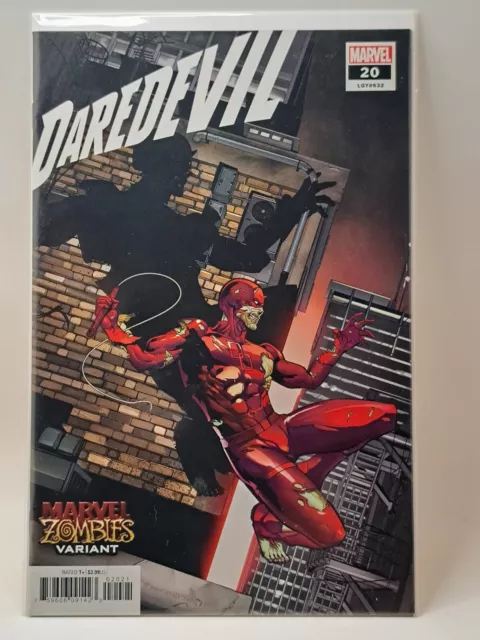 Daredevil #20 (2020 Marvel Comics) Will Sliney Marvel Zombies Variant ~ NM