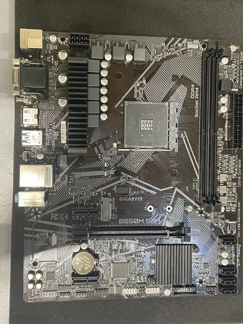 GIGABYTE B550M S2H Motherboard CPU AM4 Socket AMD Ryzen DDR4 Gaming For ...
