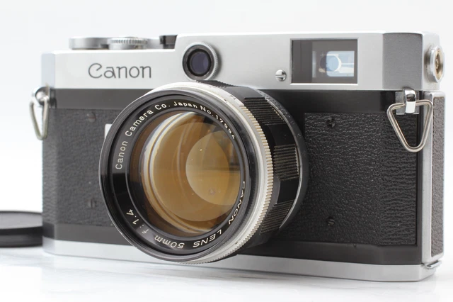 [Near MINT] Canon P 50mm f/1.4 LTM Lens Rangefinder Film Camera From JAPAN