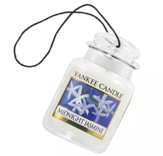 Yankee Candle Jasmine Scent 3D Ultimate Car Jar Air Freshener