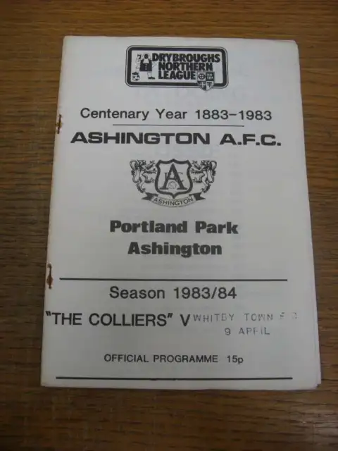 09/04/1984 Ashington v Whitby Town  (rusty staples)
