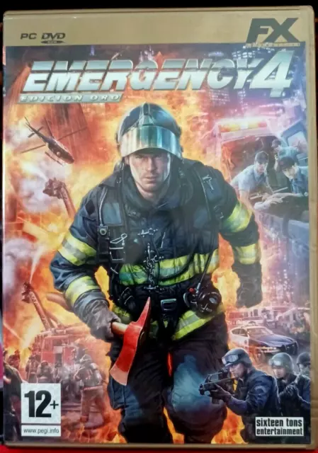 Emergency 4 - Edición oro PC JUEGO FISICO 1ª EDICION FX TOTALMETE EN ESPAÑOL