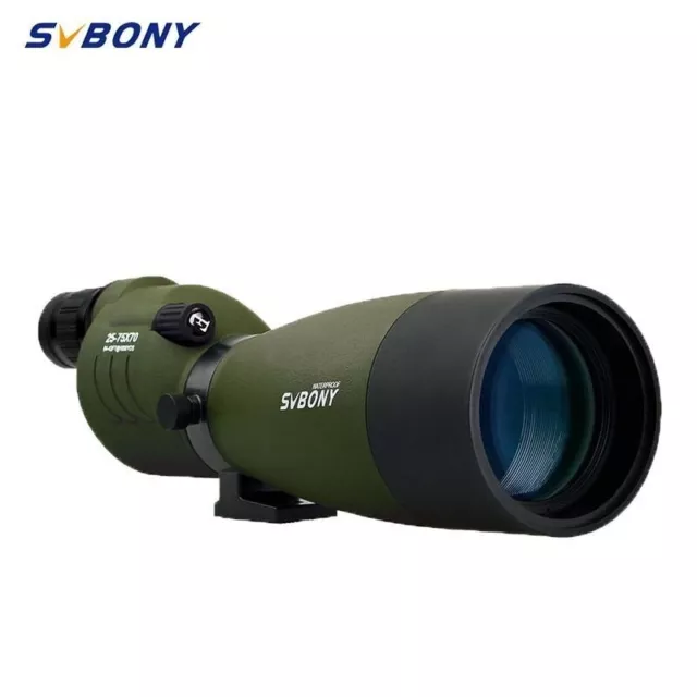 SVBONY SV17 25-75x70 telescopio zoom vidrio espía prisma FMC BAK4