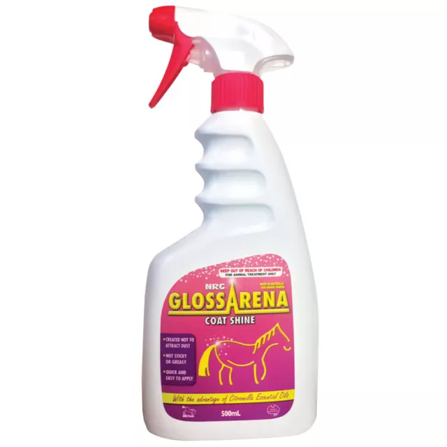 Nrg Gloss Arena Dust Deterrent Horse 500ml