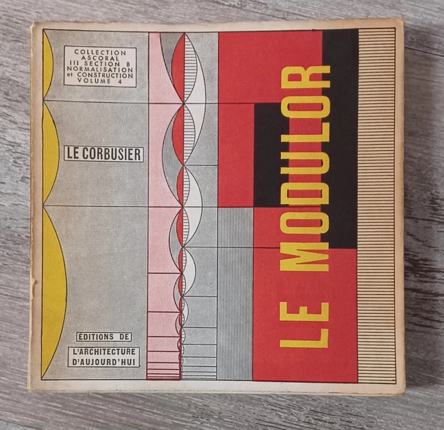LE CORBUSIER : LE MODULOR / architecture EUR 50,00 - PicClick FR