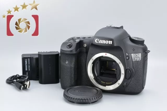 Very Good!! Canon EOS 7D 18.0 MP Digital SLR Camera Body