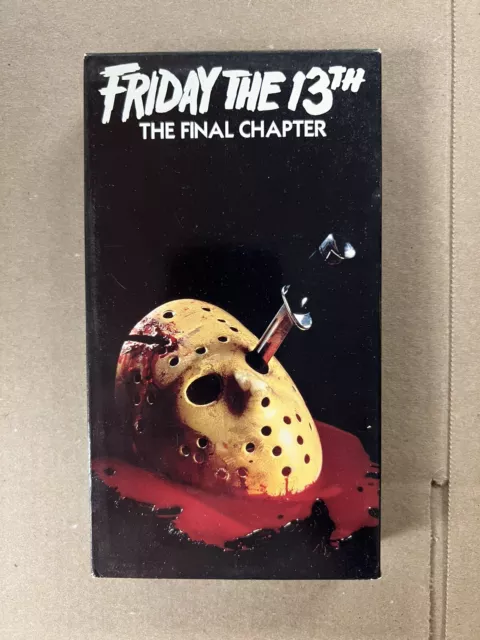 Friday the 13th - Part 4: The Final Chapter (VHS, 1994) Tested&Works