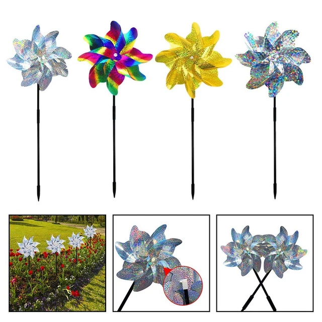 SUPVOX Lot De 10 Moulins à Vent Rouges Et Blancs Avec Ventouses, 6