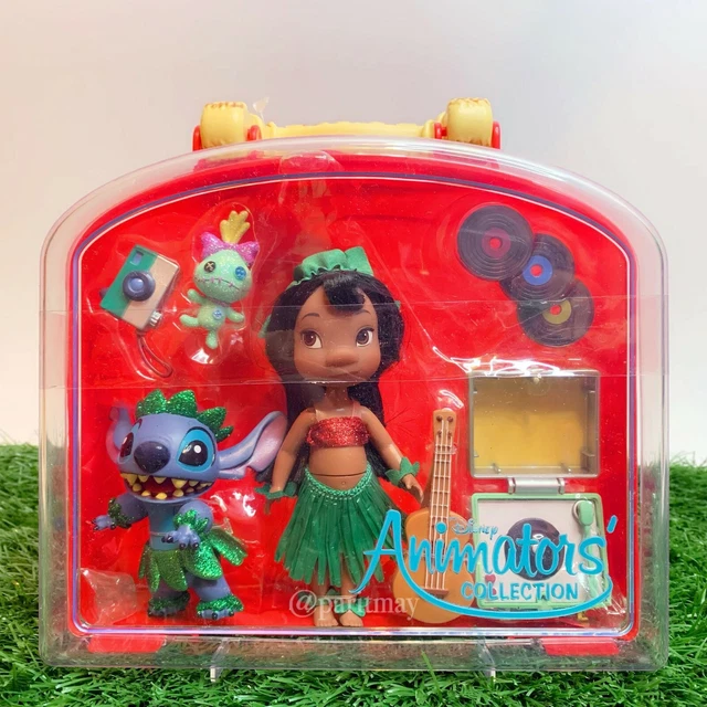 DISNEY STORE ANIMATORS' Collection Lilo & Stitch Mini Doll Play Set 5