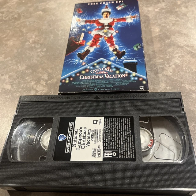 NATIONAL LAMPOON'S CHRISTMAS Vacation VHS Chevy Chase, Randy Quaid 1991