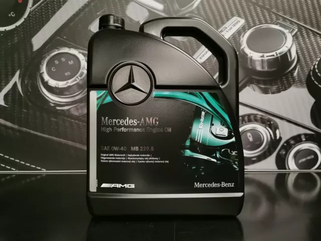 5L Genuine Mercedes-Benz 0W40 AMG Models High Performance Petrol Engine Oil Z5HP