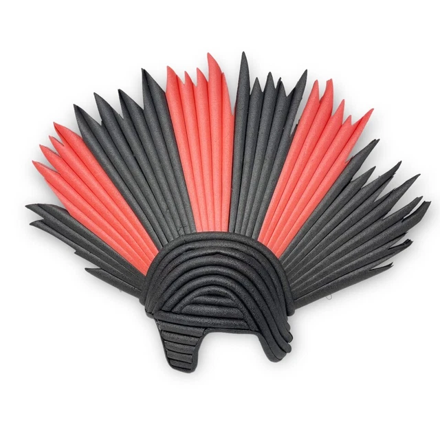 Chris March Big Fun Mohawk Wig Target Exclusive Foam Headpiece Costume Halloween