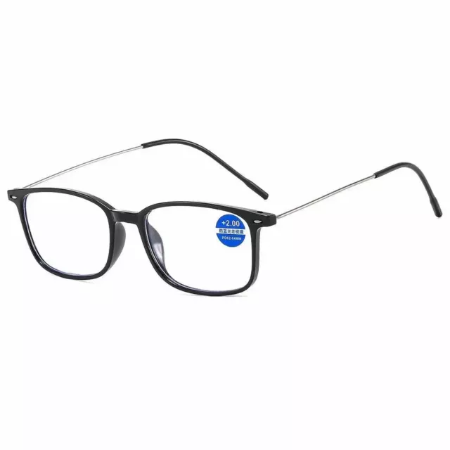 Anti-Blue Light Reading Glasses Full Frame Glasses Square Optical Computer Glass 2