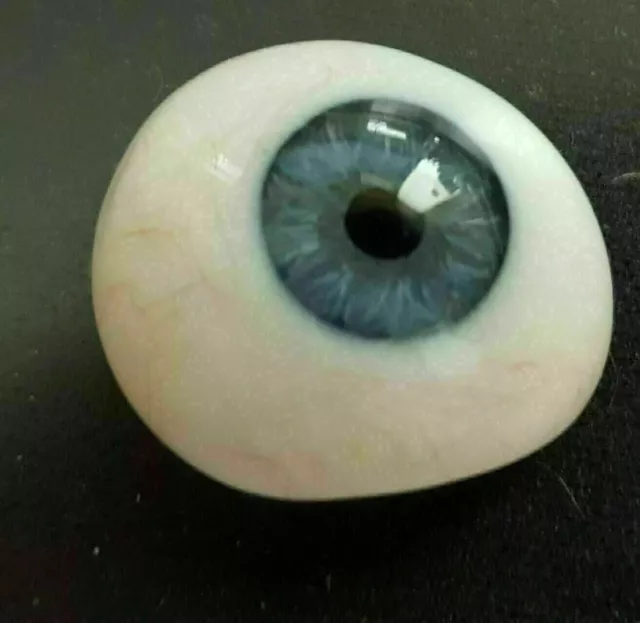 Prosthetic Eye Antique Human Glass Artificial Blue Color Eye 3