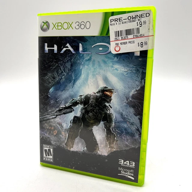Halo 4 XBOX 360 Complete CIB TESTED