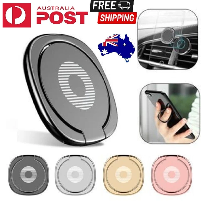 Universal Ring Finger Holder Air Vent Mobile Grip Car Mount Mobile Phone Stand