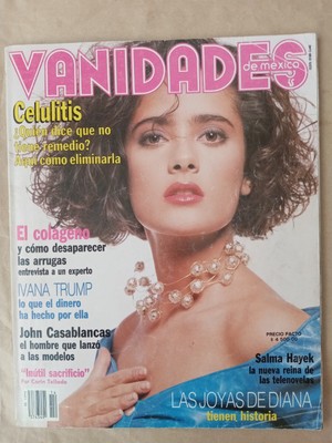 SALMA HAYEK VANIDADES Mexican Magazine Mexico Spanish July 1990 $29.99