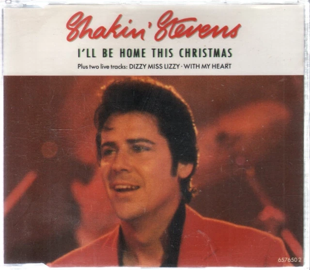 SHAKIN' STEVENS I'LL BE HOME THIS CHRISTMAS CD 3 track CD (6576502) UK EPIC 1991