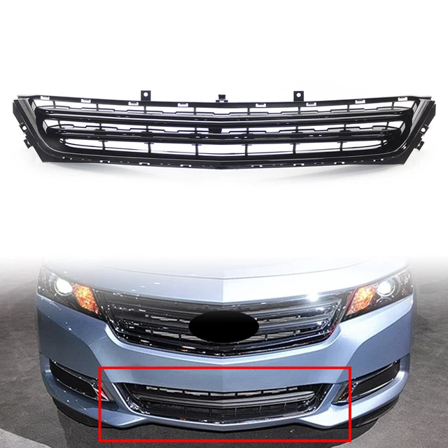 Chrome Front Upper Bumper Grille For Chevrolet Impala 2014-2020 – Direct Fit