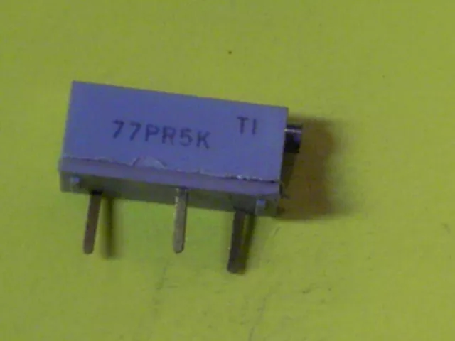 5K Ohm HELITRIM Multi-Turn Trimmer Resistor, Lot of 2