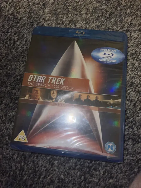 Star Trek III - The Search for Spock Blu-Ray (2009) William Shatner, Nimoy NEW