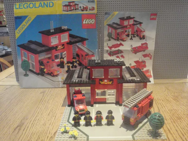 Lego fire station 6382 top