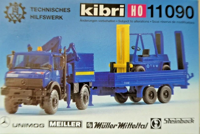 Kibri 12232 Lanz Tracteur Avec Camion En Caoutchouc