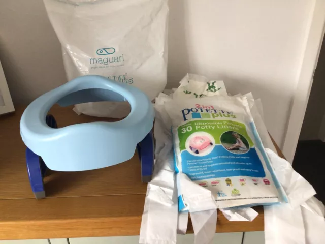 Potette Plus Portable Potty With Liners