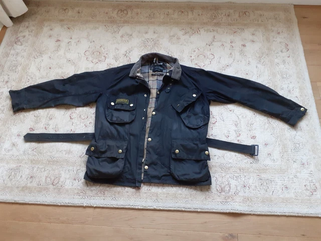 Barbour international clearance trials jacket