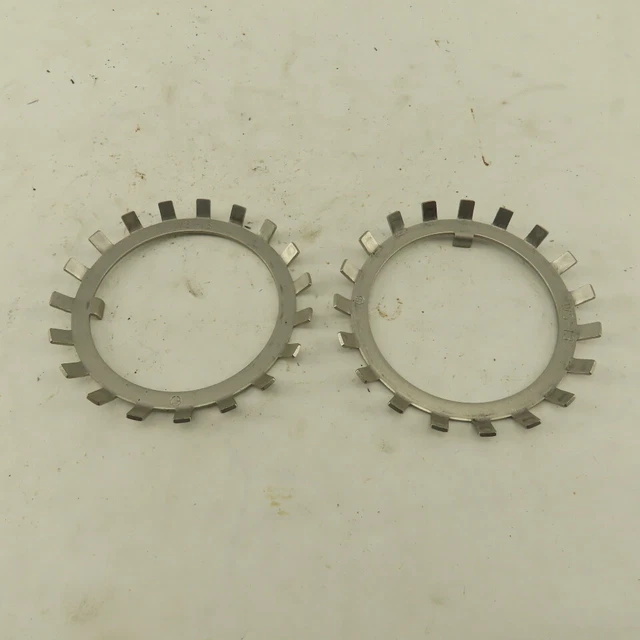 Whittet-Higgins WS-13 Stainless Steel Bearing Lock Washer 2.588" ID Lot Of 2