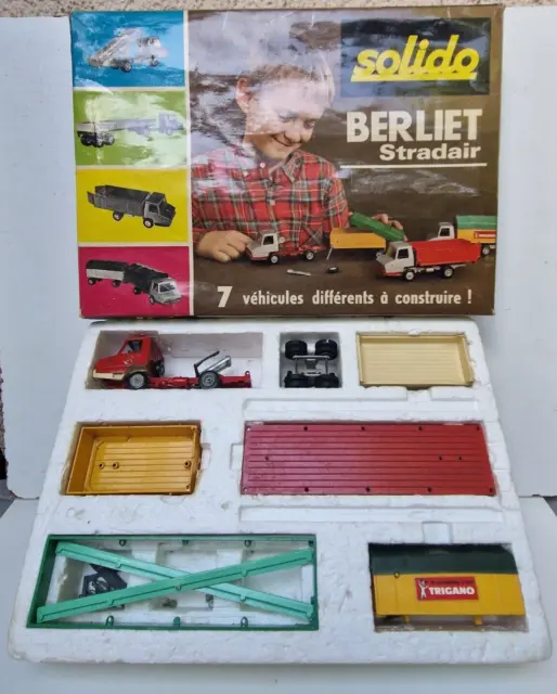 Coffret Solido Berliet Stradair en superbe état époque Norev Dinky-Toys CIJ JRD