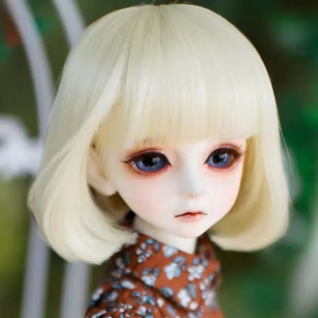 1/6 Bjd SD Wig Short Hair High Temperature Wire BJD Wig For BJD Doll Many Colors