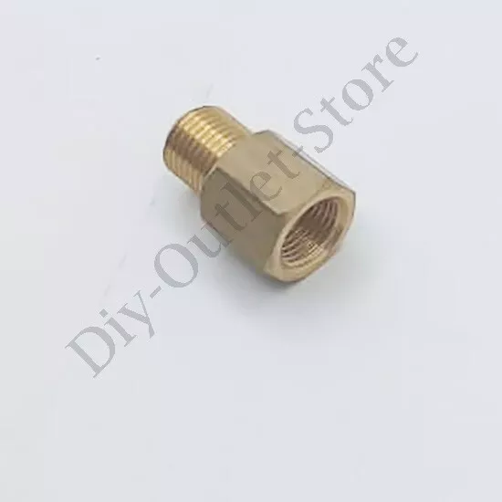 Female 1/8"BSP to Male M10x1 Reducer Oil Pressure Gauge Adapter sump plug
